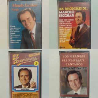Cassettes Manolo Escobar