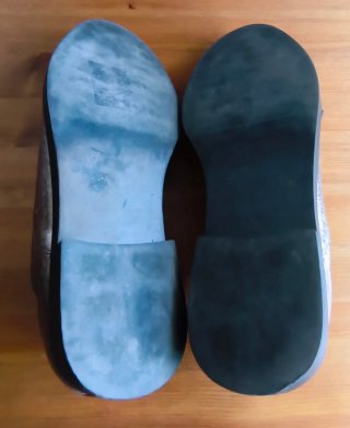 Zapatos Oxford metalizados