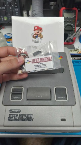 Kits Modificación y Reparación Super Nintendo