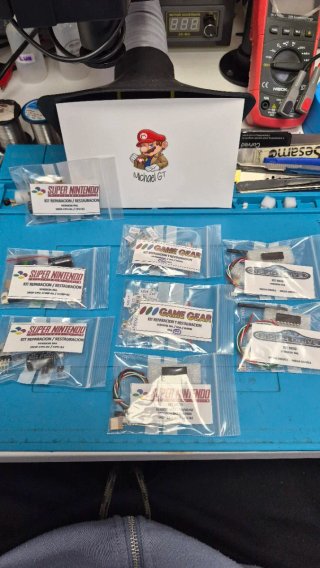 Kits Modificación y Reparación Super Nintendo