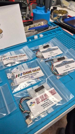 Kits Modificación y Reparación Super Nintendo