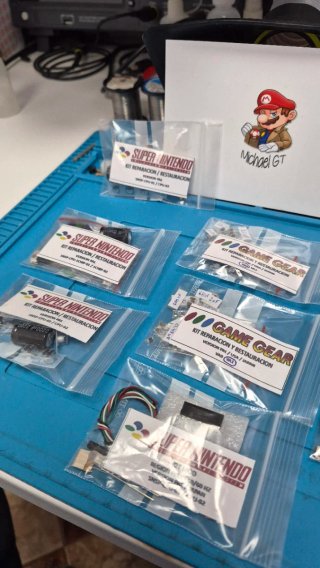 Kits Modificación y Reparación Super Nintendo
