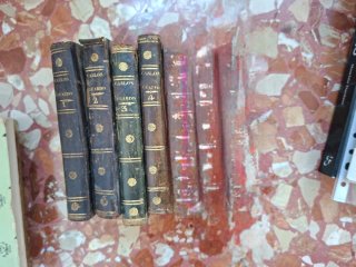 4 libros antiguos