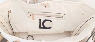 Bolso LC Lola Casademunt Beige Acolchado