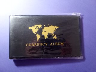 ALBUM PARA 40 BILLETES NUEVO 20 HOJAS