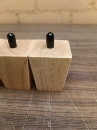 4 Patas Madera Maciza Mueble 60mm + Kit