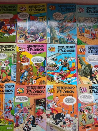 18 comics de Mortadelo y filemon