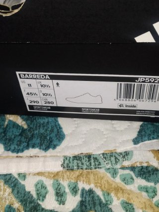 Zapatillas Adidas Barreda Blancas Tiras Multic.