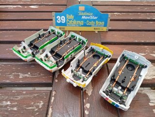 4 Coches Scalextric: Renault 5 Turbo, Lancia Delta