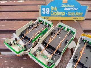 4 Coches Scalextric: Renault 5 Turbo, Lancia Delta