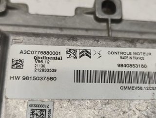 2299792 centralita motor uce 9815037580 citroen c3