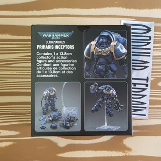 1x Primaris Inceptors Ultramarines JOYTOY 40k 1/18