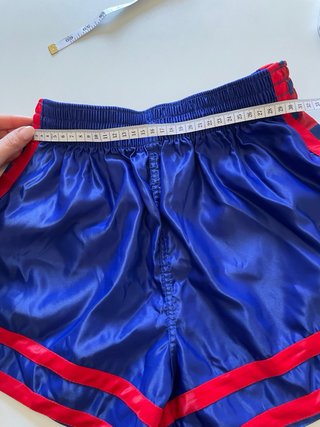 Pantalones Meyba FCB Azul/Rojo.