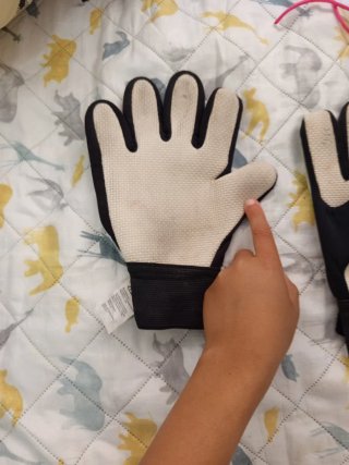 Guantes de portero CLBORT verde y negro