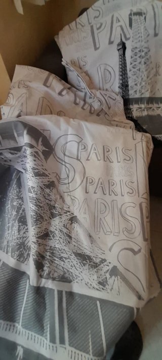 Funda edredón y funda almohada París con cierre