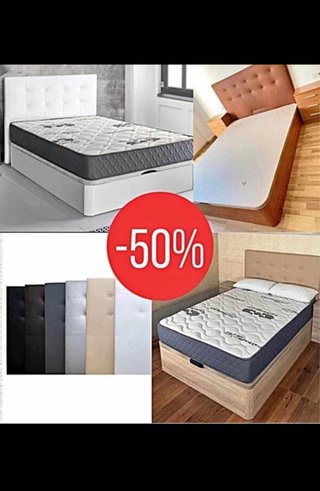 Canapé y Colchón OFERTA 50%!!