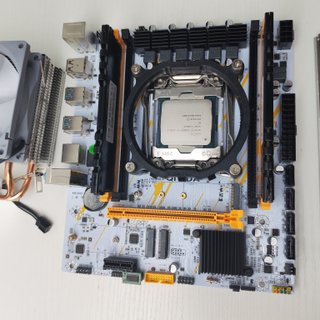 Placa Base X99 + CPU + 32GB RAM + Cooler + TPM 2.0