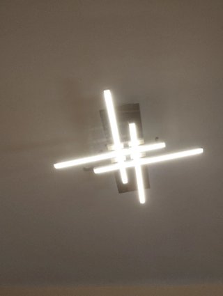 Lámpara LED Techo/Pared Cristal