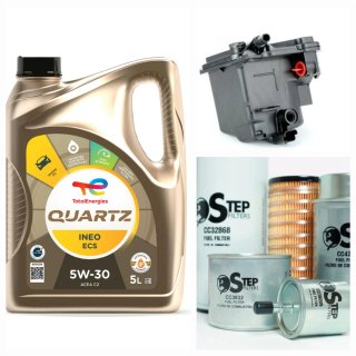 Pack Hdi Quartz INEO ECS 5W-30 5l+4 308 1.6HDI,C4