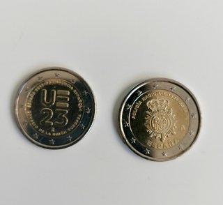 Lote 6 monedas 2€ España