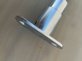 Cerradura de metal cromado para armarios, vitrinas