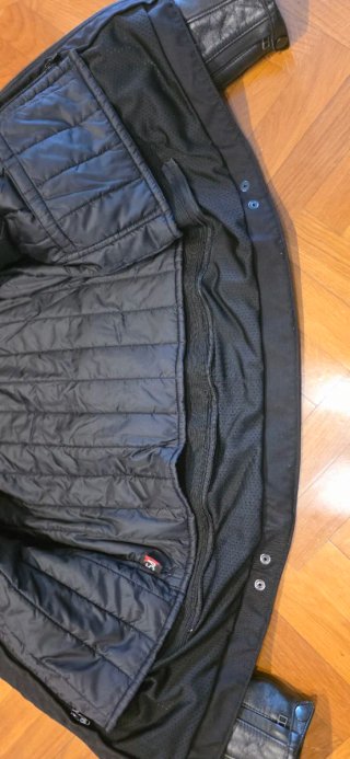 Chaqueta de piel para moto Dainese