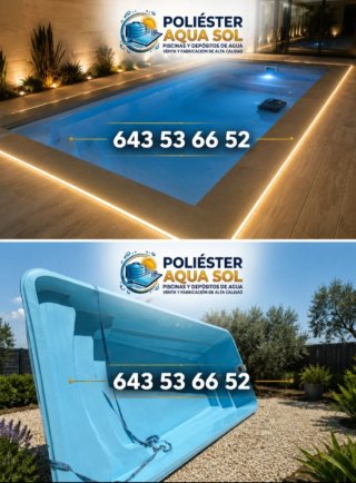 Piscinas de poliéster reforzadas