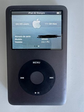 iPod Classic 120GB Negro/Plateado