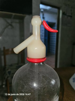 Botella Antigua La Flor de Murcia