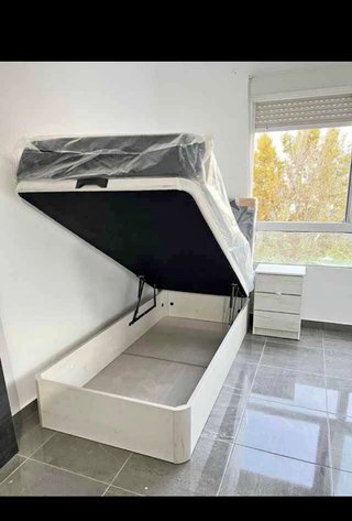 Cama con canapé abatible + Colchón LIQUIDACIÓN 70%