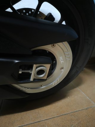 Maxi Scooter Negra