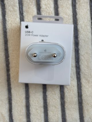 Cargador Apple 20W USB-C nuevo y precintado