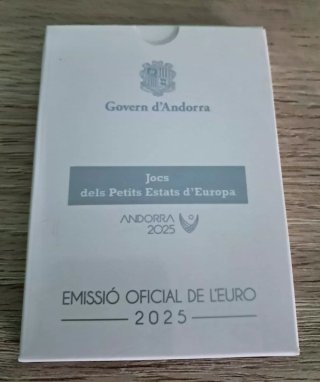Moneda 2€ Andorra Jocs Petits Estats Europa 2025
