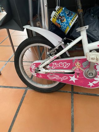 Bicicleta Infantil Teddy Rosa