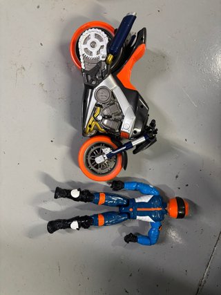 Action Man con moto