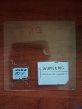 Samsung Evo Plus 512GB microSD + Adaptador SD