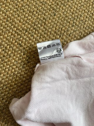 Polo Lacoste Rosa Talla XXL