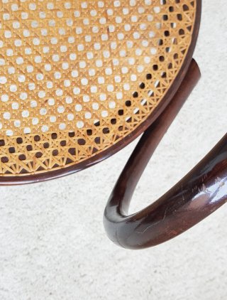 Silla Thonet 210 Ligna Drevounia. Vintage, 60s.