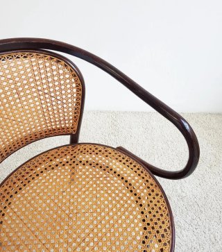 Silla Thonet 210 Ligna Drevounia. Vintage, 60s.