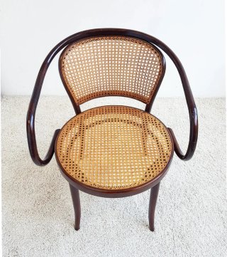 Silla Thonet 210 Ligna Drevounia. Vintage, 60s.
