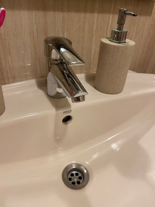Mueble baño + lavabo + espejo + grifería