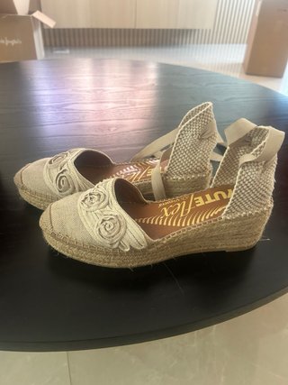 Sandalias Yute Esparto Viguera Beige