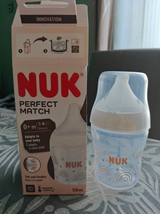 Biberón NUK Perfect Match 150ml Silicona