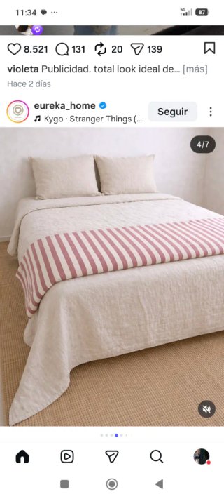4 Almohadas Ikea Lapptatel Microfibra 40x75