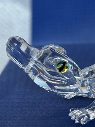 Caimán Swarovski Cristal