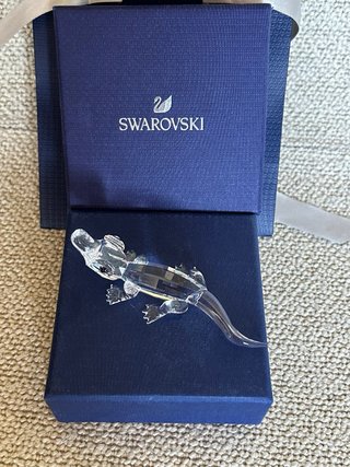 Caimán Swarovski Cristal