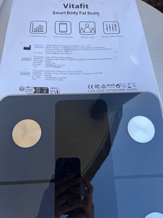 Báscula Inteligente VitaFit VT701