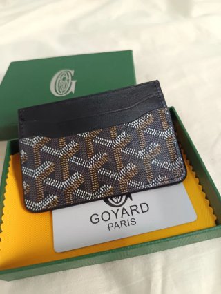 Tarjetero Goyard Verde