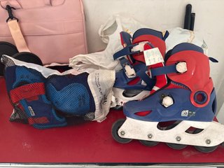 Patines en línea talla 28-30 + protecciones