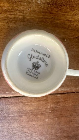 Servicio té porcelana inglesa flores rosas